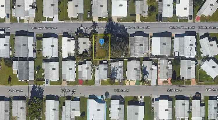 Land For Sale in 608, 49th Avenue Terrace West, South Bradenton, Florida