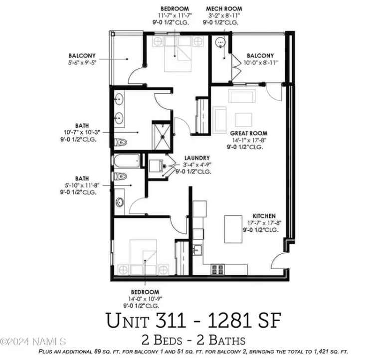 Rent 2-BR Condo in Downtown Flagstaff with Mountain Views and Rooftop Access