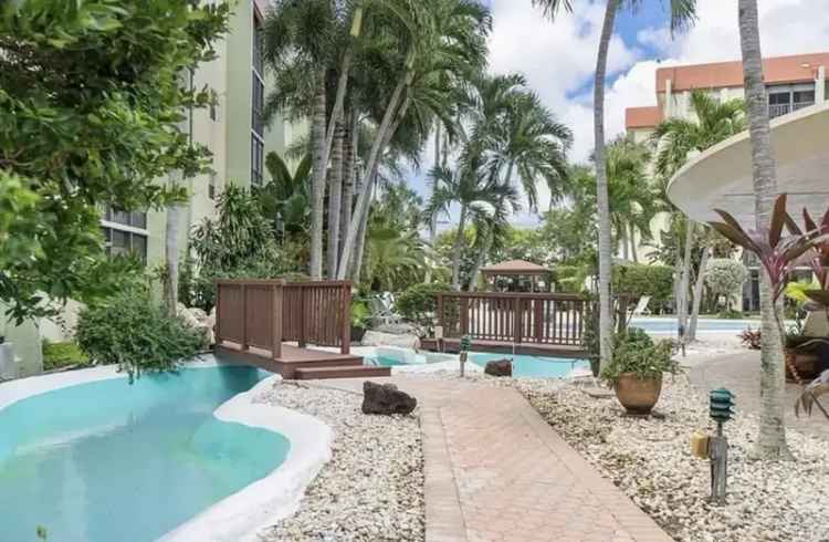 Furnished Apartment Unit for Rent in Fort Lauderdale with Pool and Beach Access