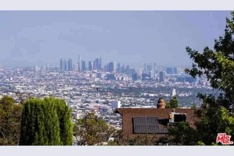 Lease or Buy Stunning Home in Hollywood Hills with Iconic Views