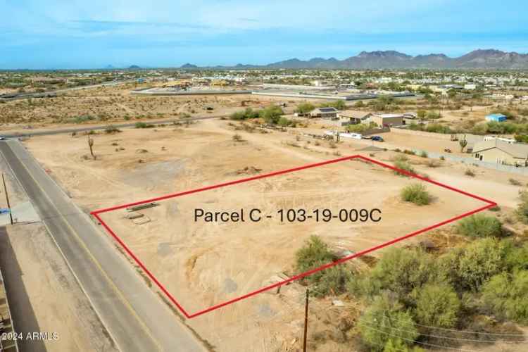 Buy Land in Apache Junction with Prime Commercial Location and Mountain Views