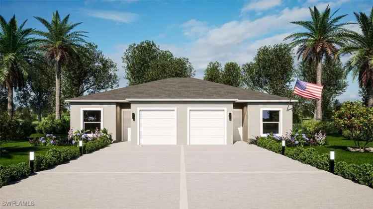 Rent Beautiful Brand New Duplex 3 Bedroom 2 Bath in Lehigh Acres