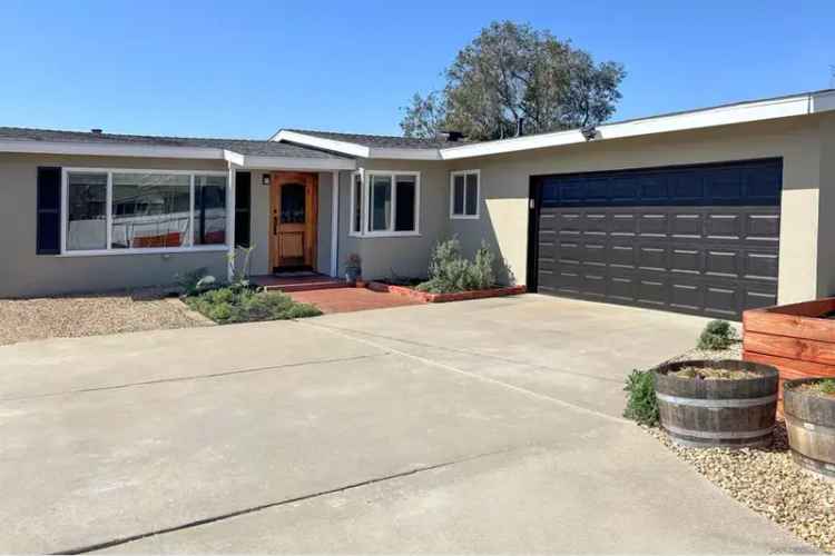 Buy Single-Family Home in Clairemont with Modern Upgrades and Garden