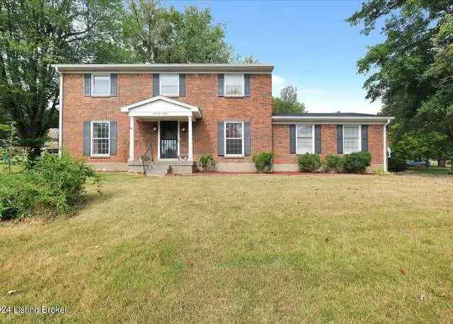 Buy Large Two Story Brick House with Pool and Spacious Bedrooms