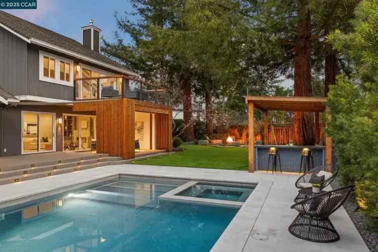 Buy modern home in Danville with pool and pickleball court