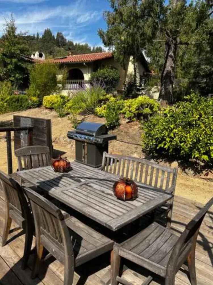 Rent Apartment Unit near Los Gatos and Santa Cruz Mountains