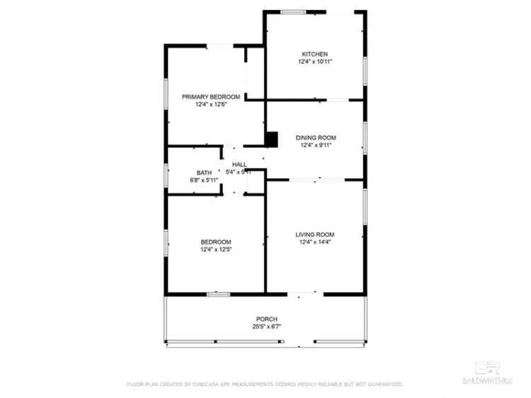 Rent Comfortable 2 Bedroom House with Front Porch Investment Opportunity