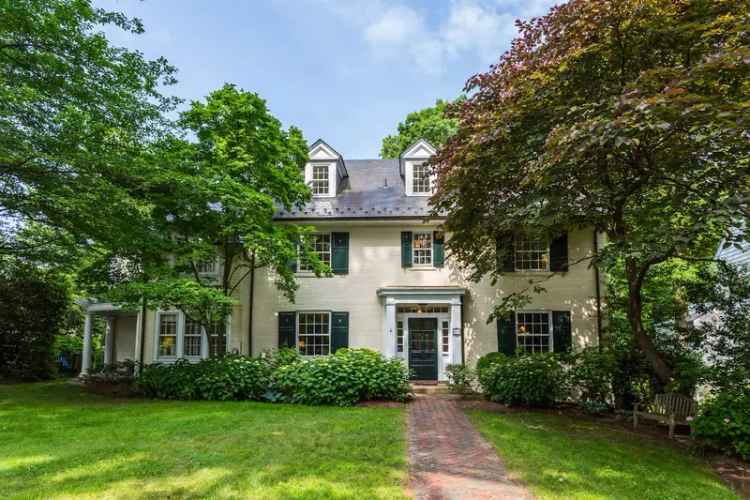 Buy Elegant Colonial Home in Chevy Chase Village with Golf Course Views