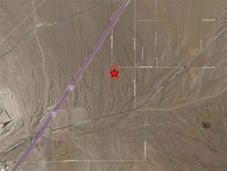 Land For Sale in Apple Valley, California