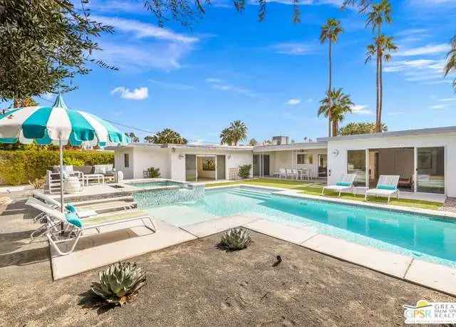 Buy Mid-Century Modern Home in Tahquitz River Estates with Stunning Views