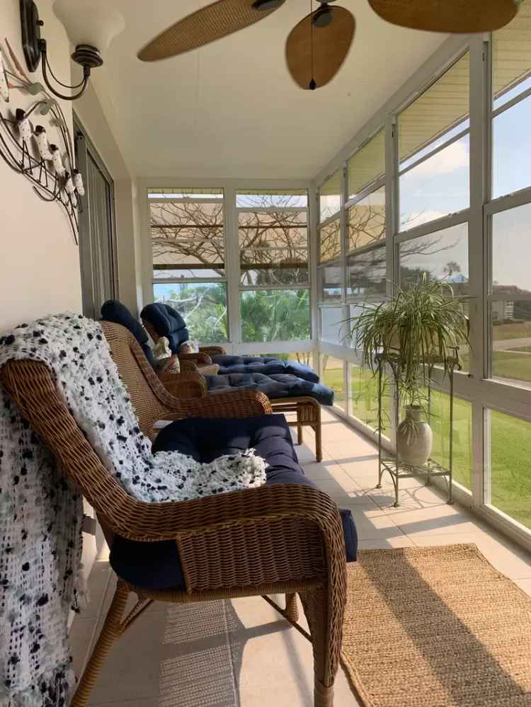 Rent 2 Bedroom Condo in 55 Plus Community with Beautiful Golf Course Views