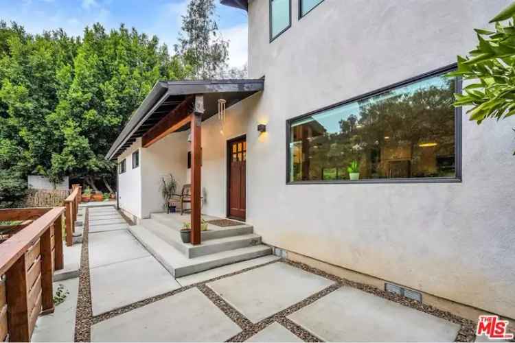 Buy Home in Laurel Canyon with Peaceful Outdoor Spaces and Stunning Views