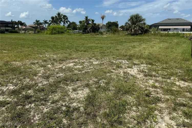 Land For Sale in 1018, Northwest 38th Place, Cape Coral, Florida