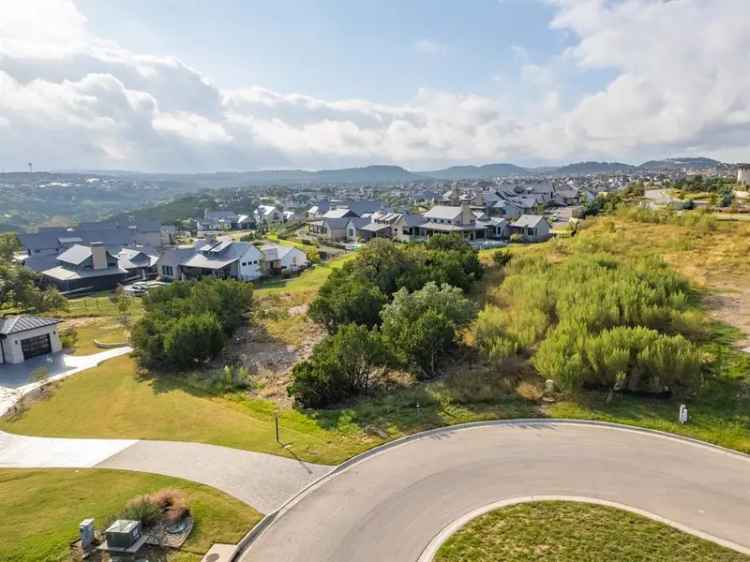 Buy Lot in Rough Hollow Peninsula with Stunning Hill Country Views