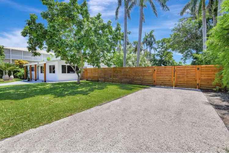 Buy Rare Adjacent Lots with Renovated Home Near Intercostal