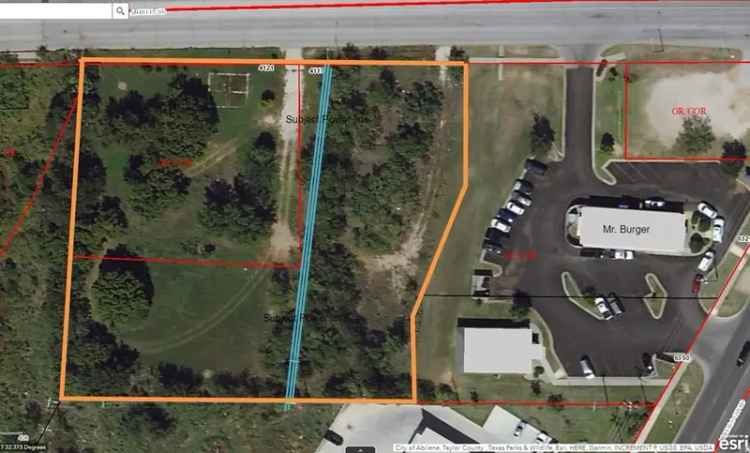 Rent General Retail Land with Flexible Use in Abilene