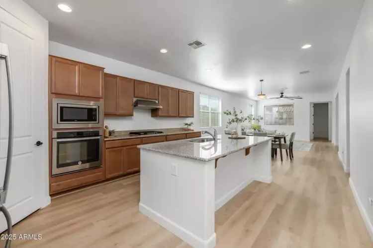 Rent stunning house in Eastmark with gourmet kitchen and backyard oasis