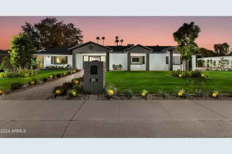 Ultra Luxury Buy Scottsdale Unique Residence with Outdoor Kitchen and Pool