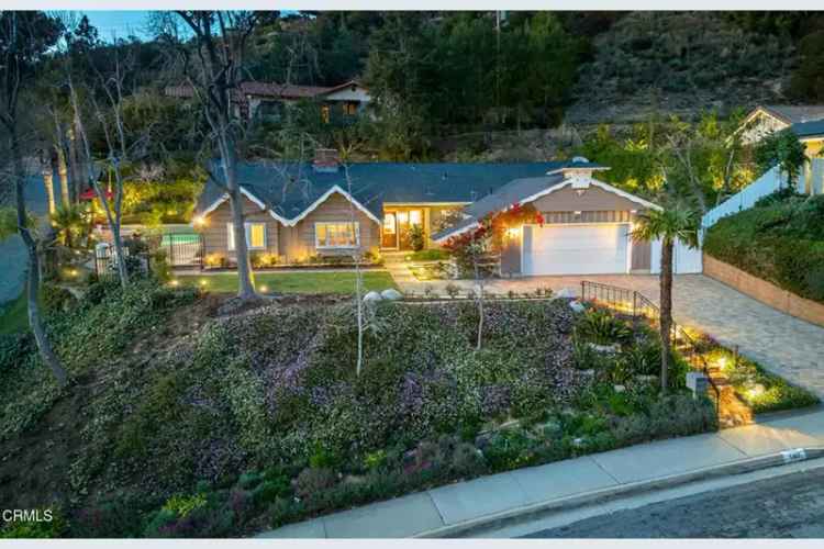 Buy Mid-century California Ranch Home with Pool and Mountain Views