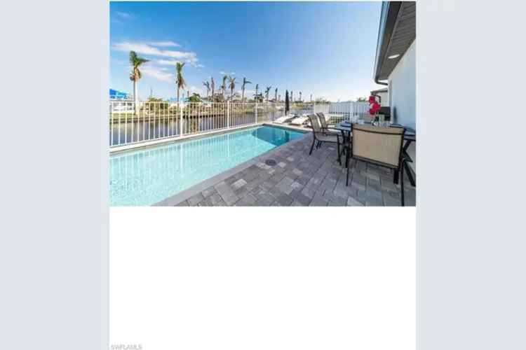 Rent Gorgeous Duplex with Pool on Gulf Access Canal in Cape Coral