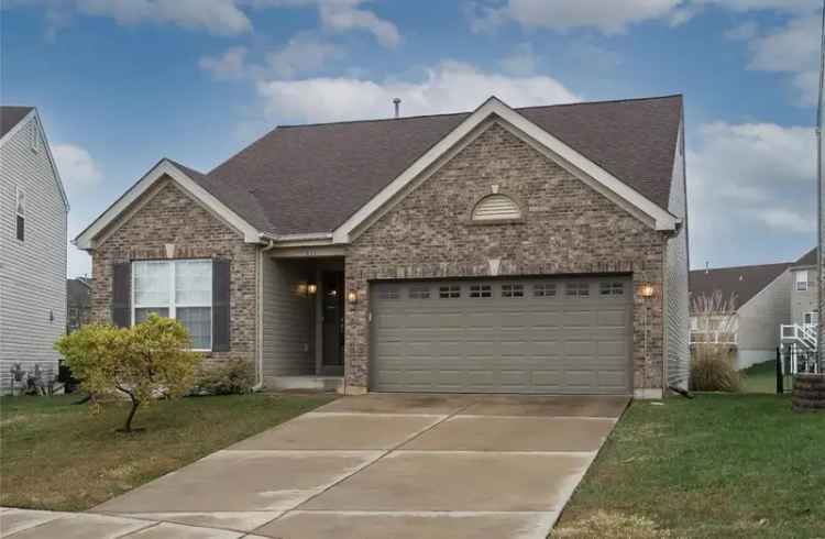 Rent Modern Ranch Home in Francis Howell School District with 4 Beds and Spacious Deck