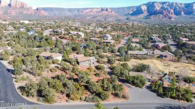 Vacant Lot for Sale in West Sedona with Stunning Red Rock Views