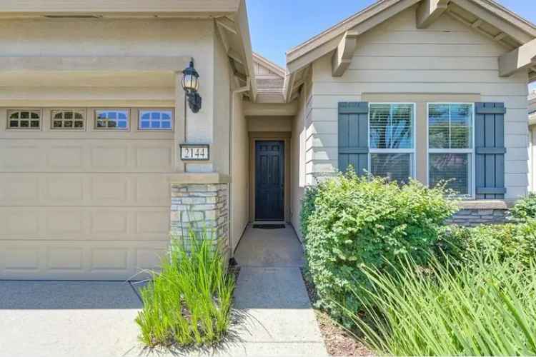 Rent Impressive One Story Home in The Club at WestPark Roseville