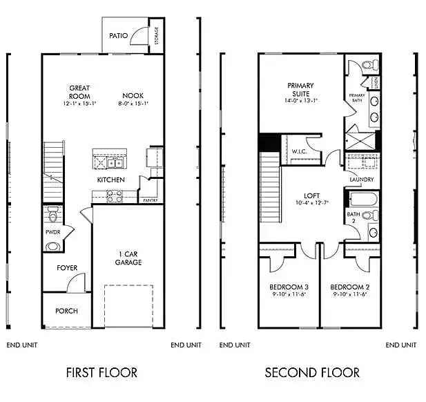 Rent Townhouse in Georgetown Crossing with Open Concept Layout