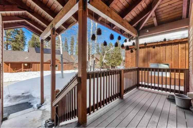 Buy 3 Bedroom Home in Winter Creek Truckee with Charming Features