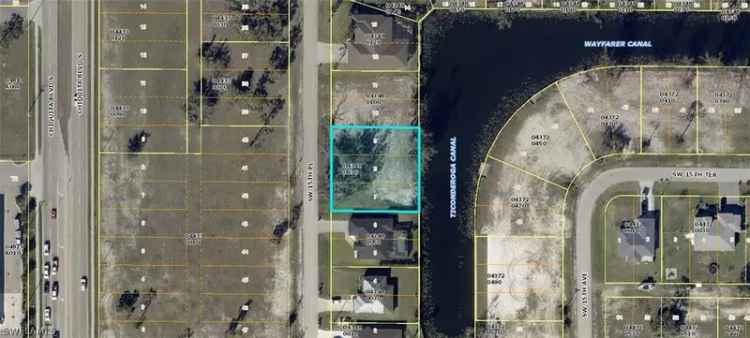 Land For Sale in 1521, Southwest 15th Place, Cape Coral, Florida