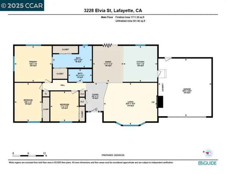 House For Sale in 3228, Elvia Street, Lafayette, California