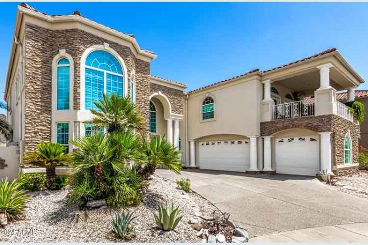 Buy Mediterranean House in Arrowhead Lakes with Lake Access and Views