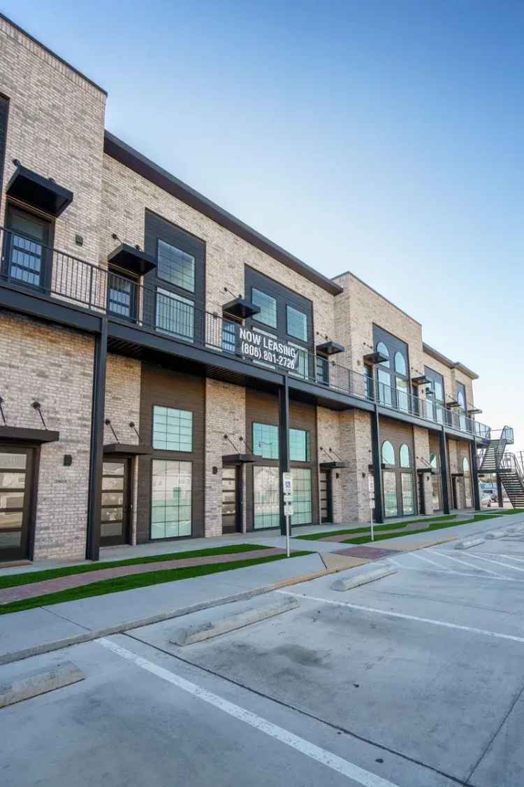 Rent Industrial Loft Style Apartment Near Texas Tech University