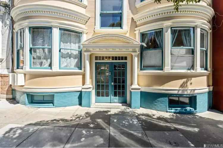 Buy 6 Unit Building in Mission Dolores San Francisco with Parking and Views