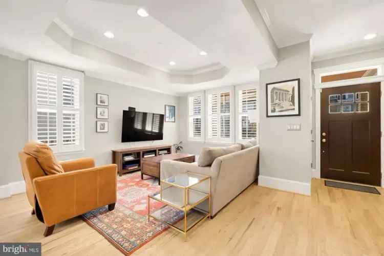 Rent End-Unit Row Home in Petworth with Modern Updates and Parking