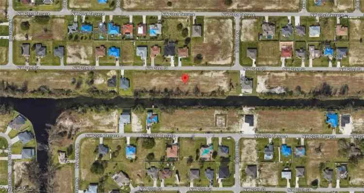 Land For Sale in 1934, Northwest 21st Street, Cape Coral, Florida