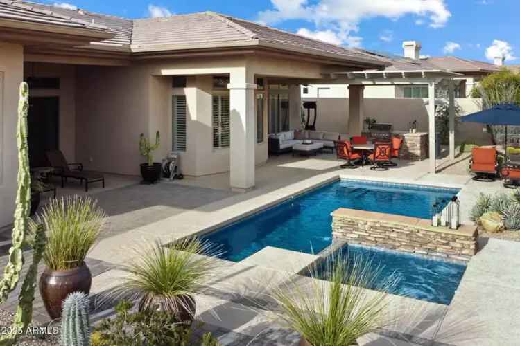 Immaculate buy home in Bellasera North Scottsdale with mountain views and pool