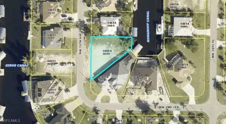 Land For Sale in 223, Northwest 39th Avenue, Cape Coral, Florida