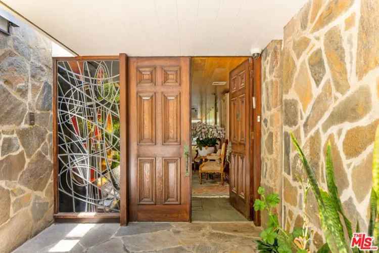 Buy Mid-Century Home in North Beverly Hills with Luxury Features