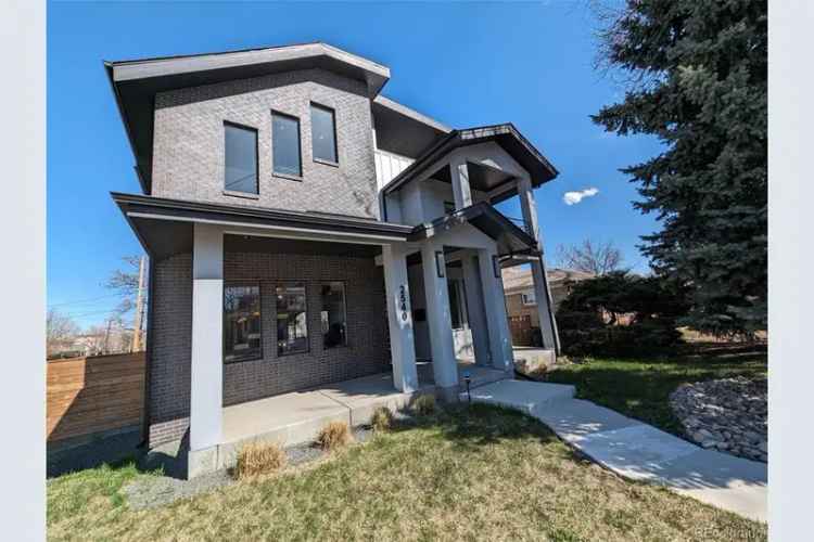 Buy Custom Home with Rooftop Deck in Sloan's Lake