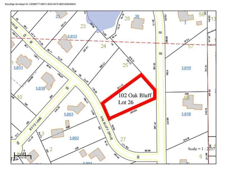 Buy Land Nearly One Acre with Low HOA Fee