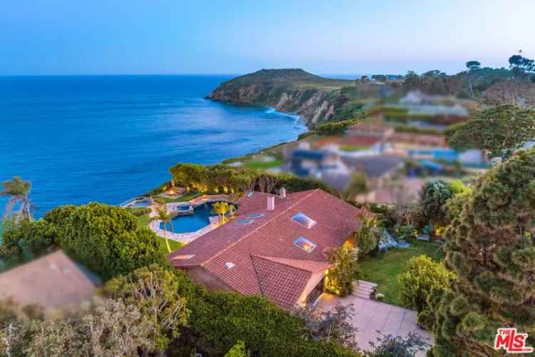 House For Sale in 29020, Cliffside Drive, Malibu, California