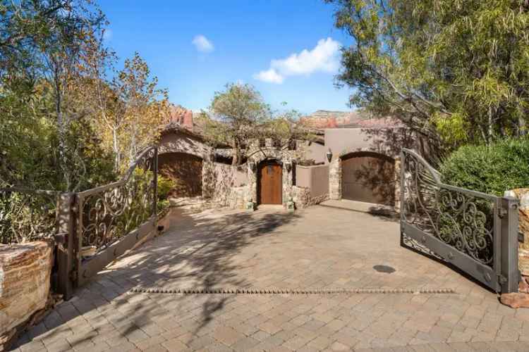 Buy Tuscan villa in West Sedona with stunning Red Rock views