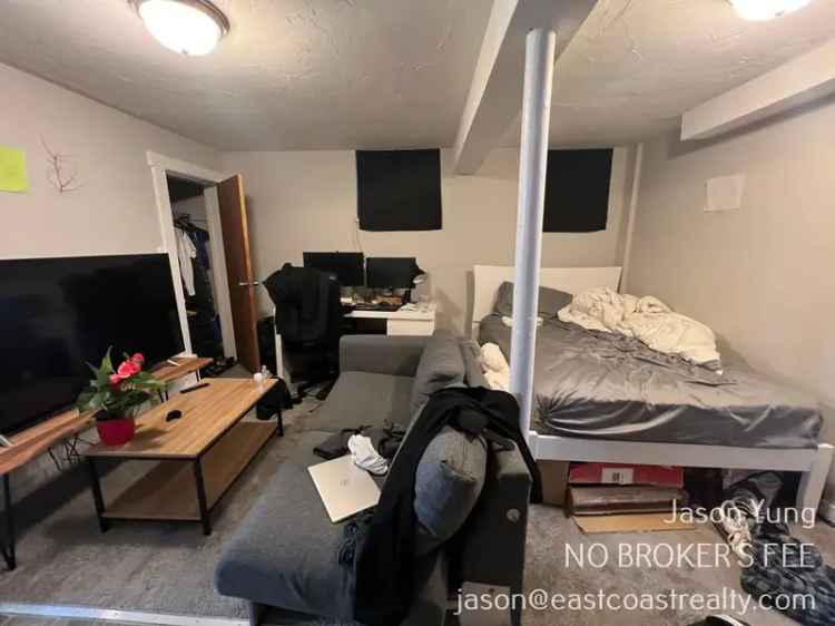 Rent Studio Apartment in Allston with Open Layout Near B-Line