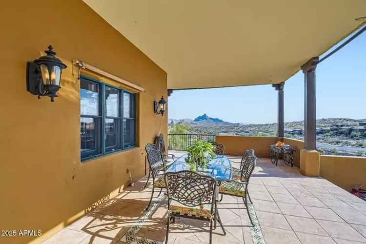 Buy Custom Home with Mountain Views in Hillside Setting