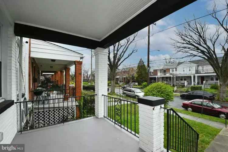 Buy Charming Row House in Petworth with Spacious Living and Backyard