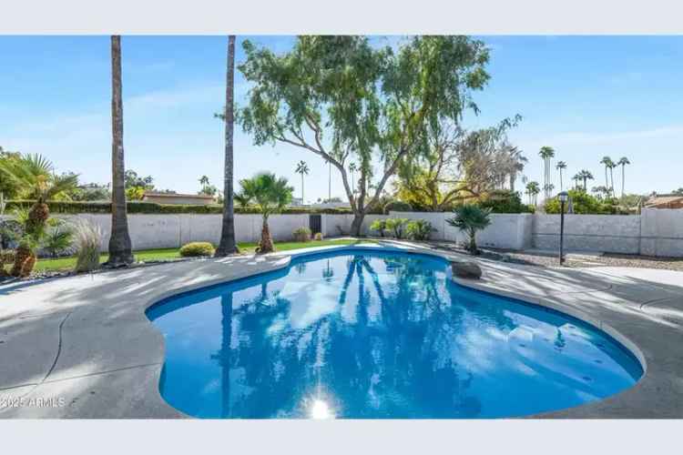 Modern Luxury Rent Single Level Home in McCormick Ranch with Pool