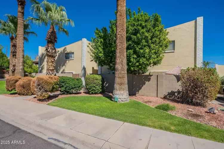 Buy Townhome in Scottsdale with Outdoor Patio and Community Pool