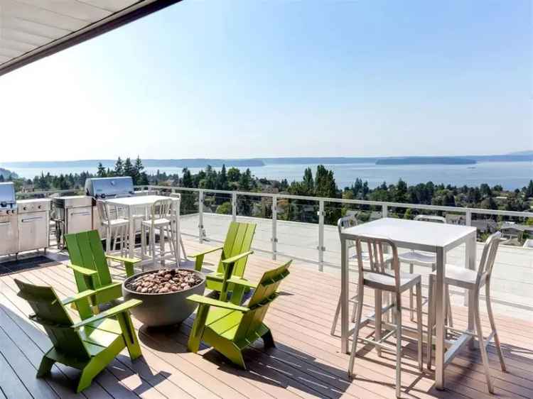 Rent Apartments with Rooftop Deck Views in West Seattle