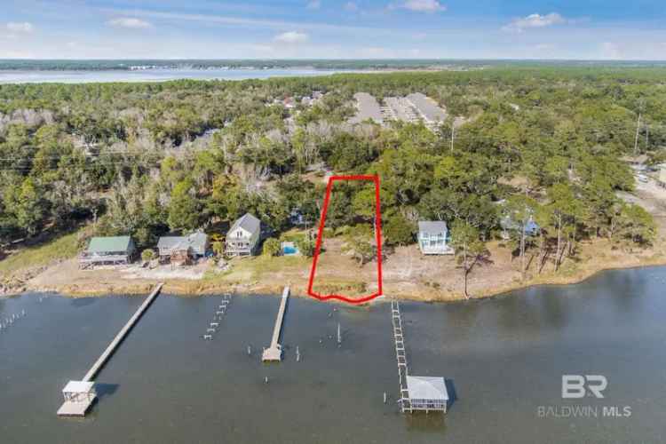 Waterfront Lot for Sale in Little Lagoon with Swimming and Boating Access